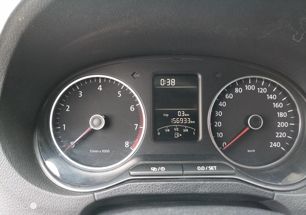 Volkswagen Polo cena 26900 przebieg: 156000, rok produkcji 2013 z Złotoryja małe 92